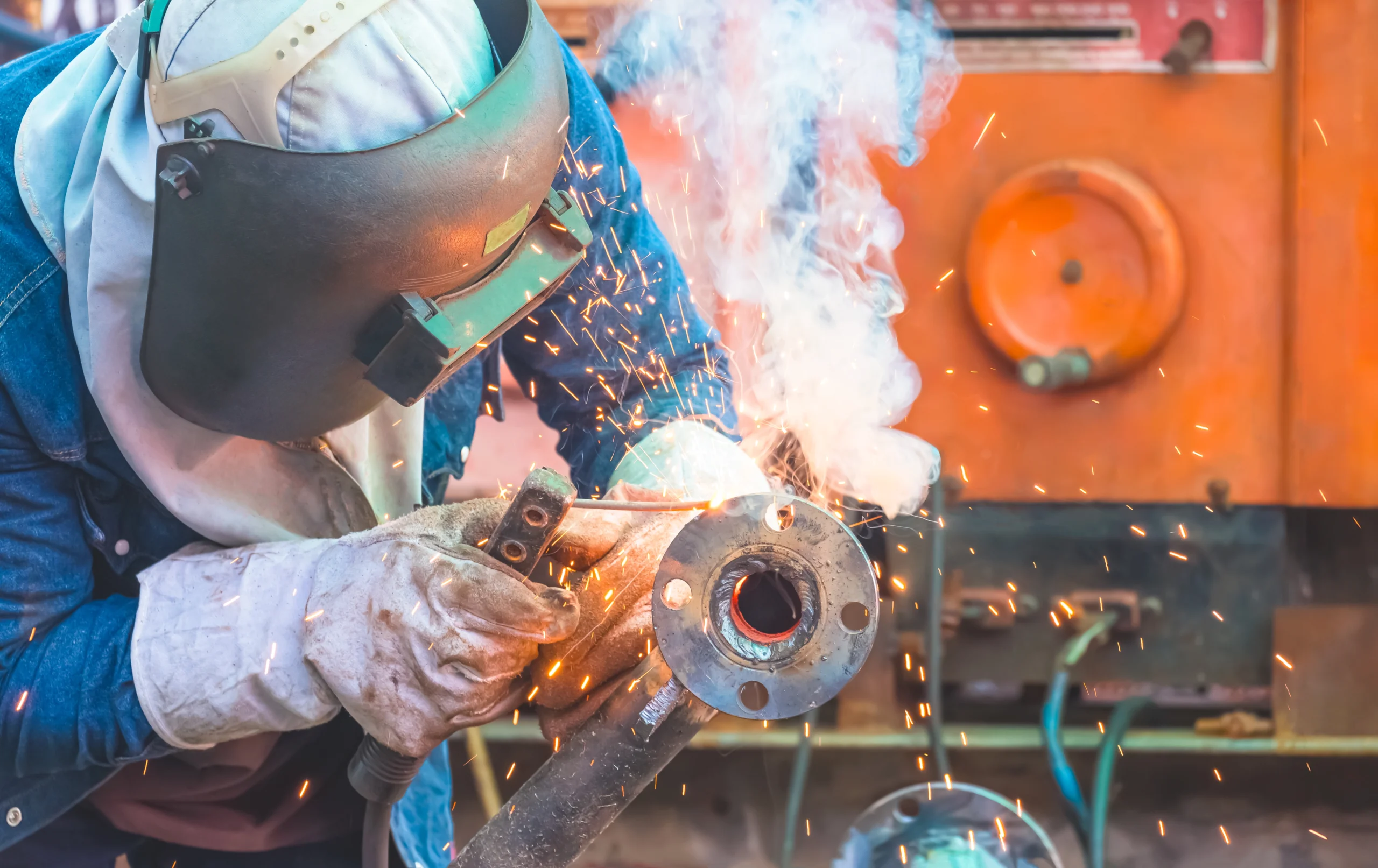 welder at work