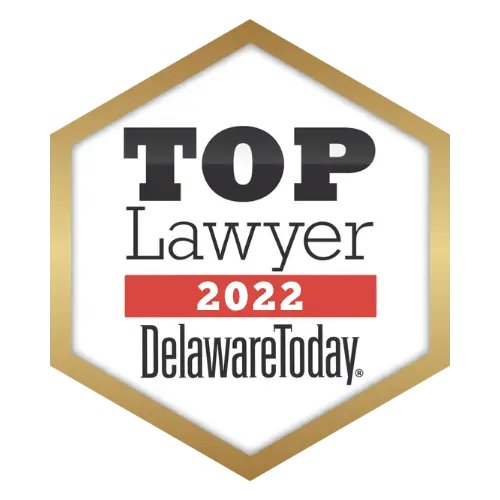 Delaware Today Top Lawyer 2022 Logo