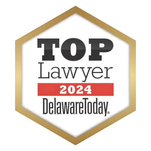 Delaware Today Top Lawyer 2024 Logo