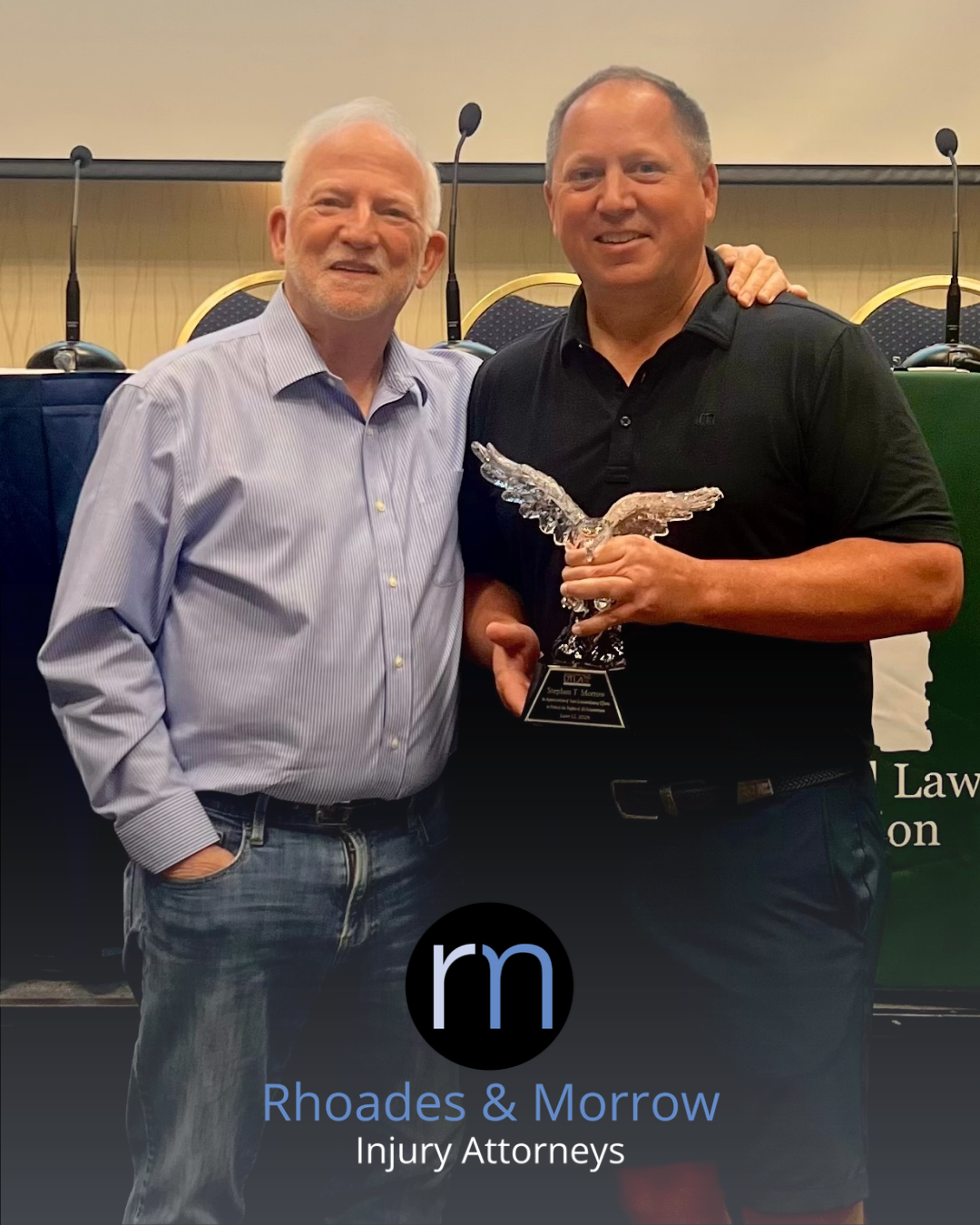 Eagle of Justice Award - Stephen T. Morrow